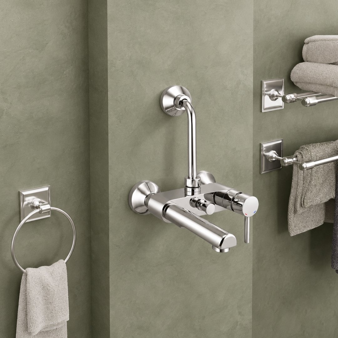 Jaquar JQ - FLP-CHR-5117PM, wall mixer